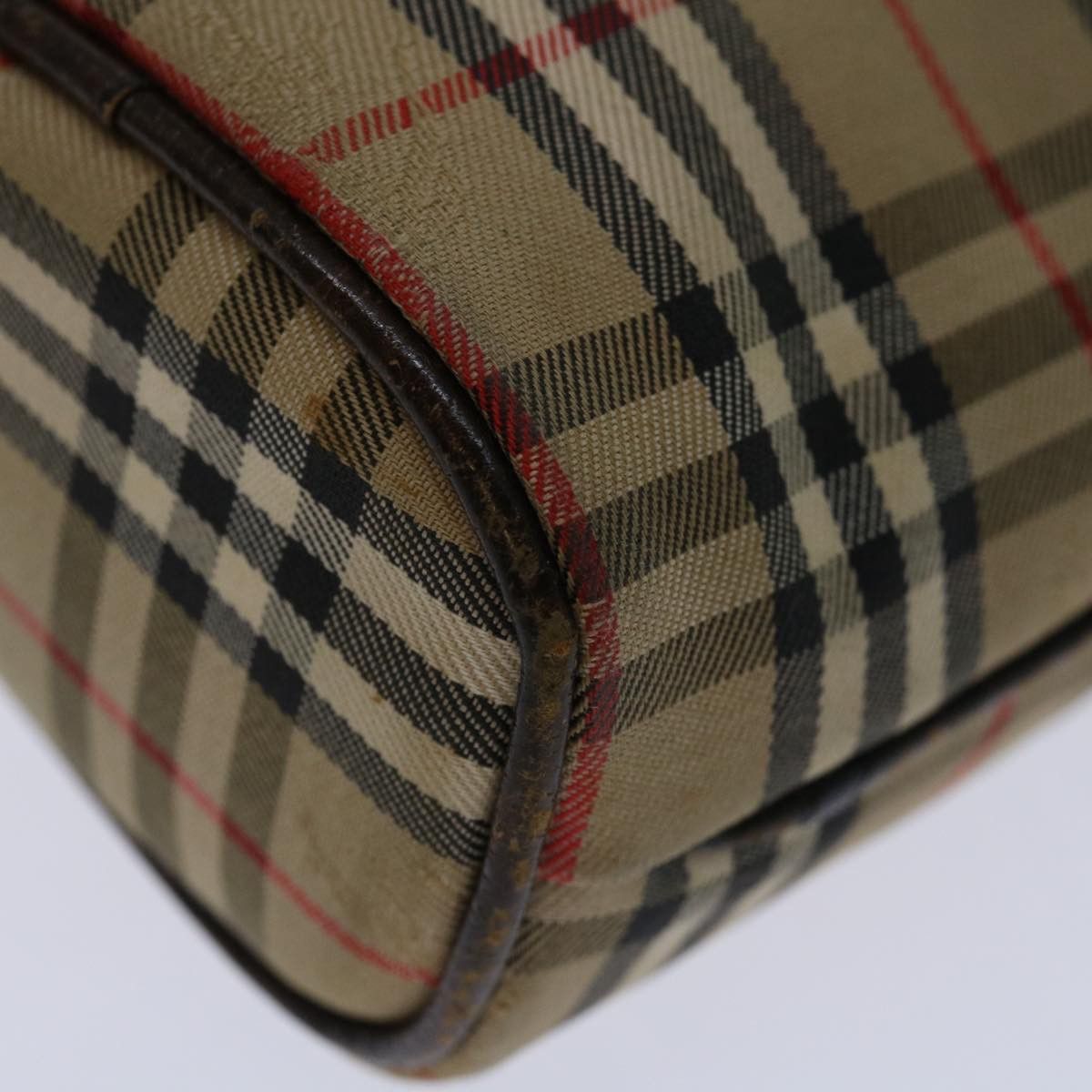 Burberry Nova Check Beige Canvas Clutch Bag (Pre-Owned) Size ONE SIZE - 7 Thumbnail