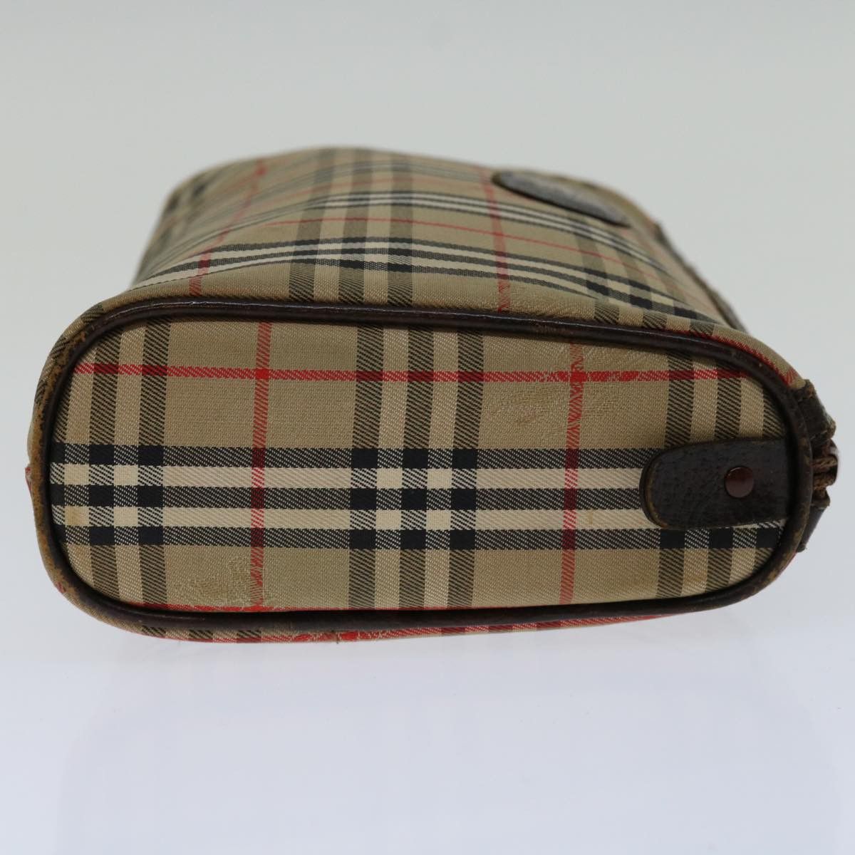 Burberry Nova Check Beige Canvas Clutch Bag (Pre-Owned) Size ONE SIZE - 10 Thumbnail
