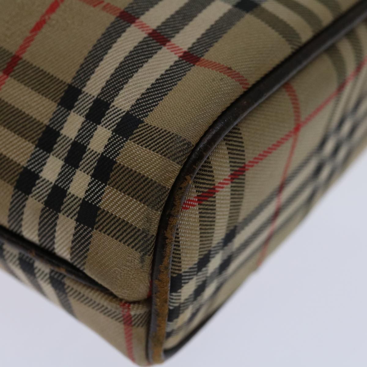 Burberry Nova Check Beige Canvas Clutch Bag (Pre-Owned) Size ONE SIZE - 11 Thumbnail