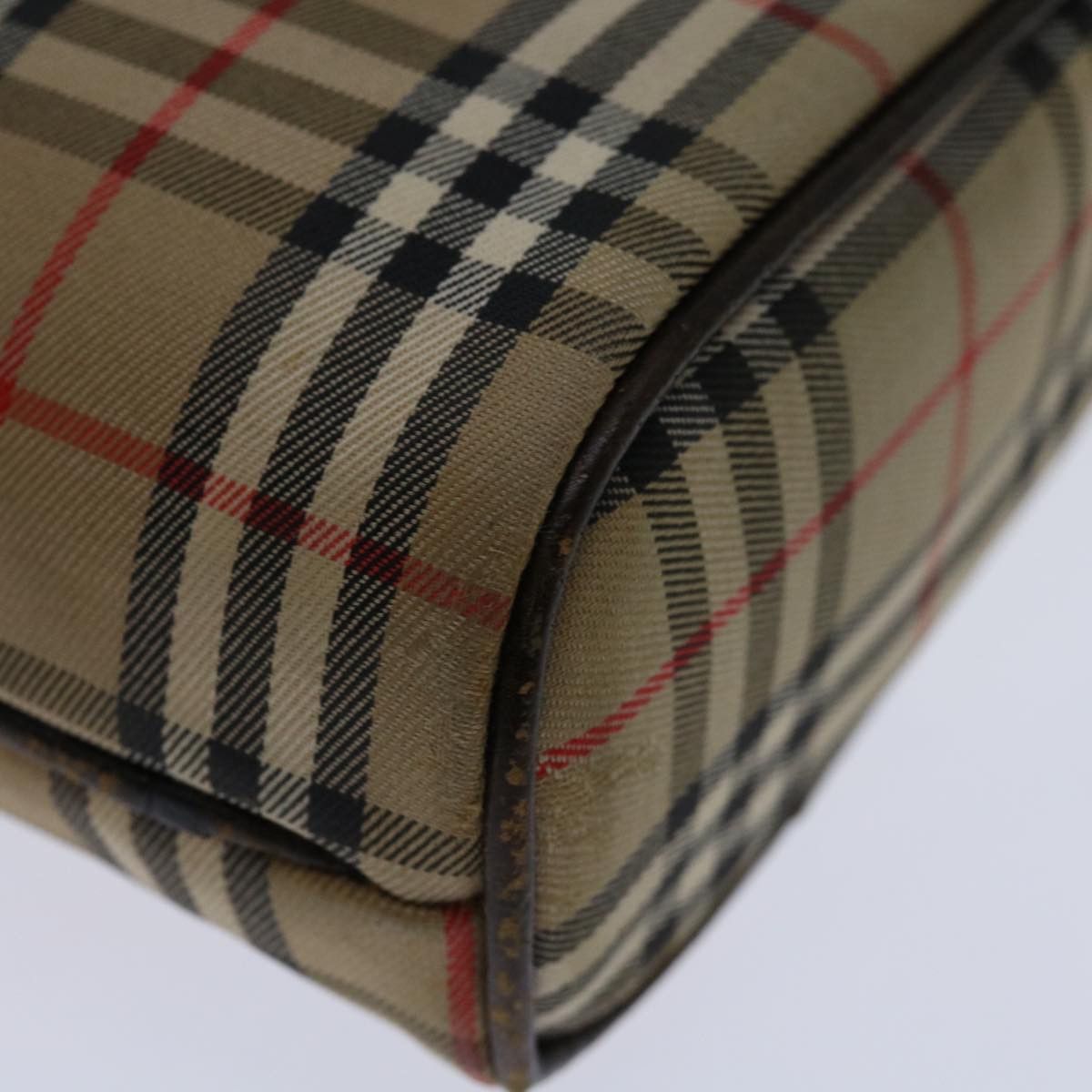 Burberry Nova Check Beige Canvas Clutch Bag (Pre-Owned) Size ONE SIZE - 13 Thumbnail