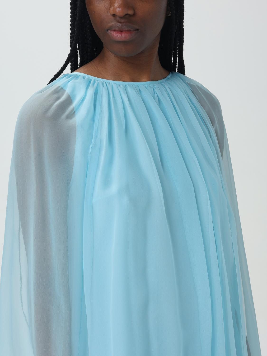 Max Mara Max Mara Dress Woman Sky Size M / US 6-8 / IT 42-44 - 4 Thumbnail