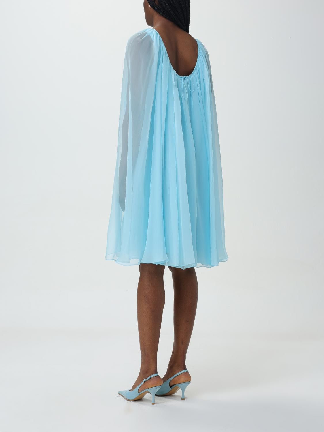 Max Mara Max Mara Dress Woman Sky Size M / US 6-8 / IT 42-44 - 2 Thumbnail