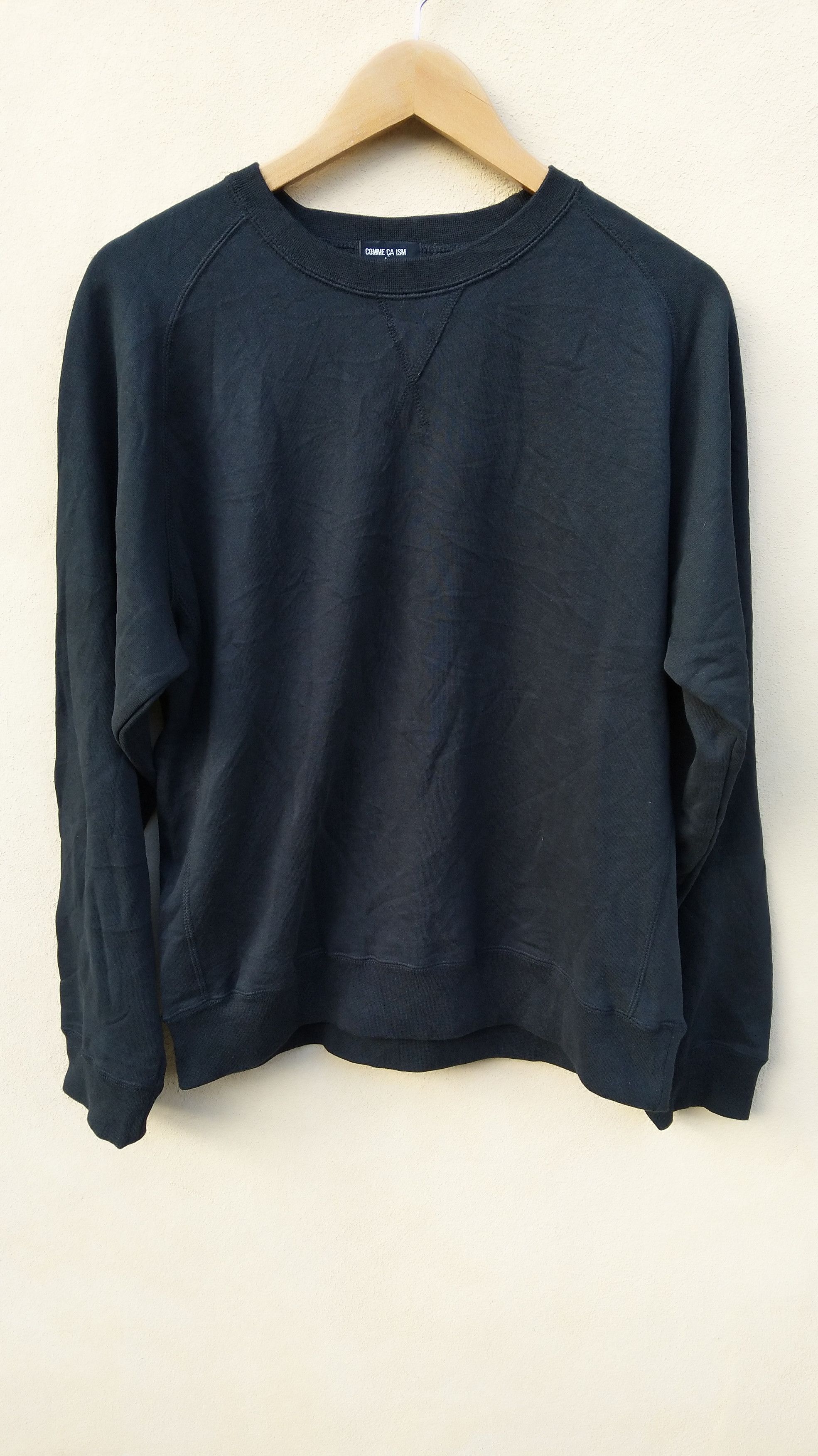 Comme Ca Ism Vintage Comme ca Ism sweatshirt spell out embroidery Size US M / EU 48-50 / 2 - 2 Thumbnail