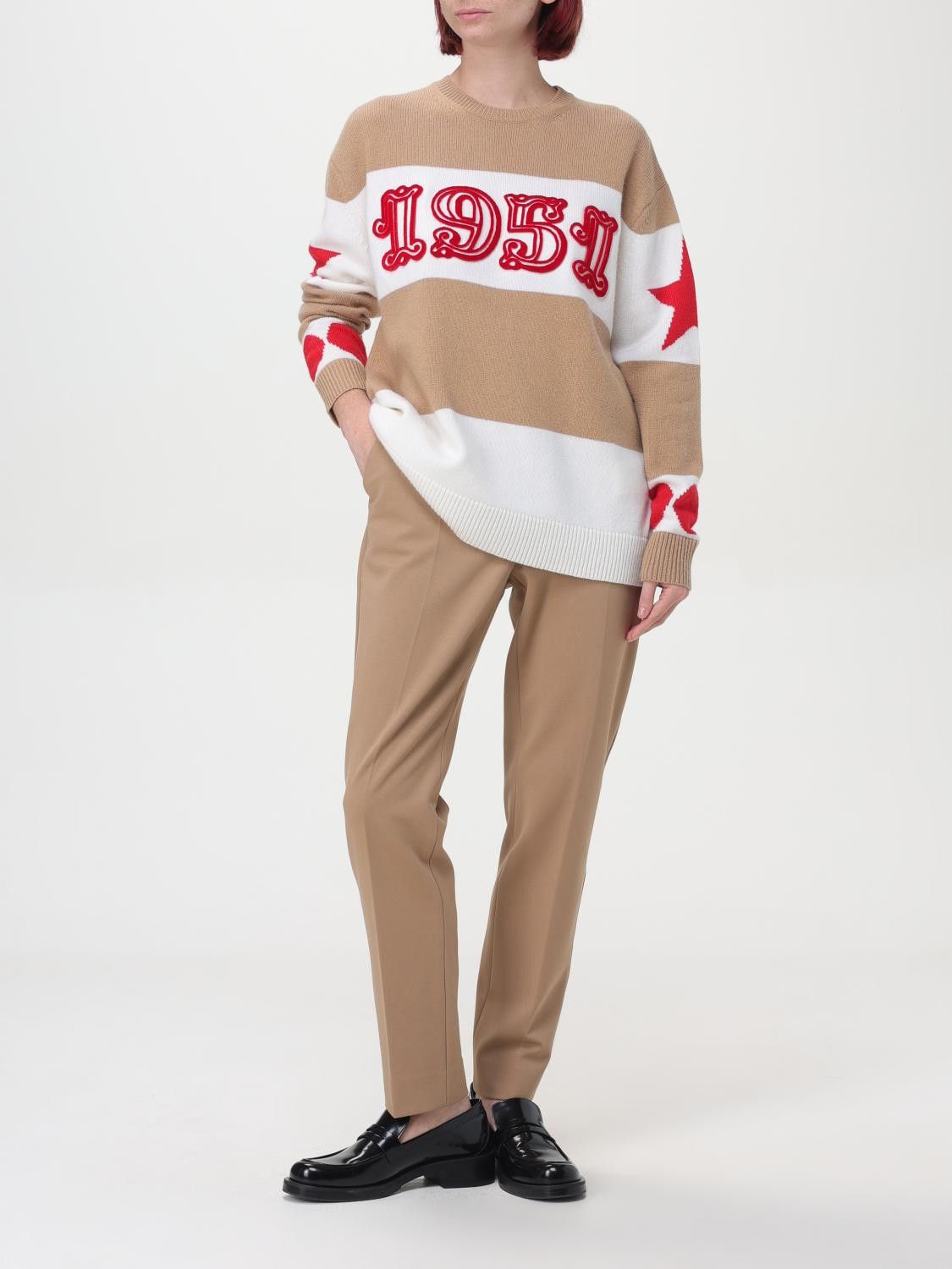 Max Mara Sweater Woman Camel