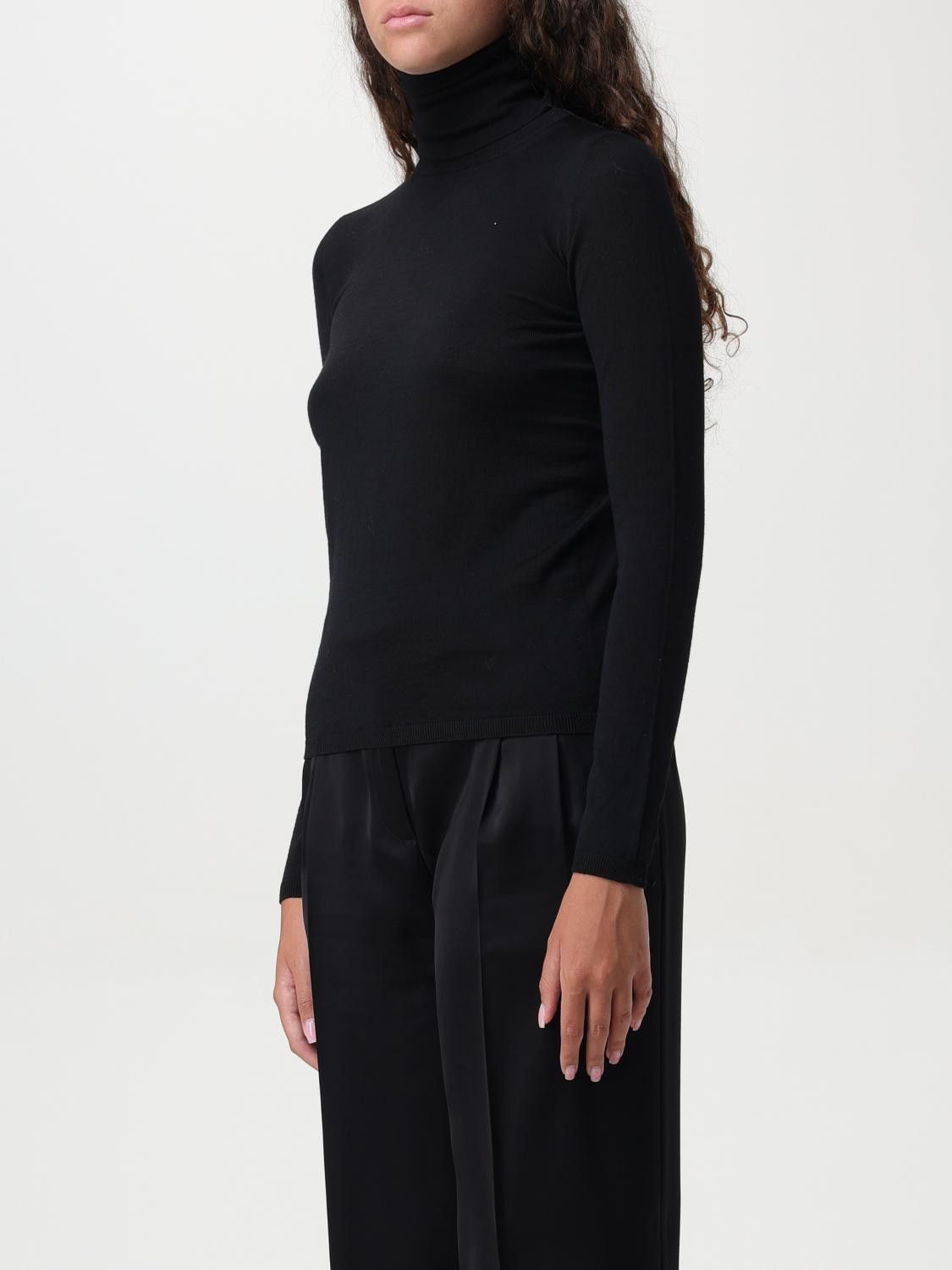 Max Mara Max Mara Sweater Woman Black Size XL / US 12-14 / IT 48-50 - 4 Thumbnail