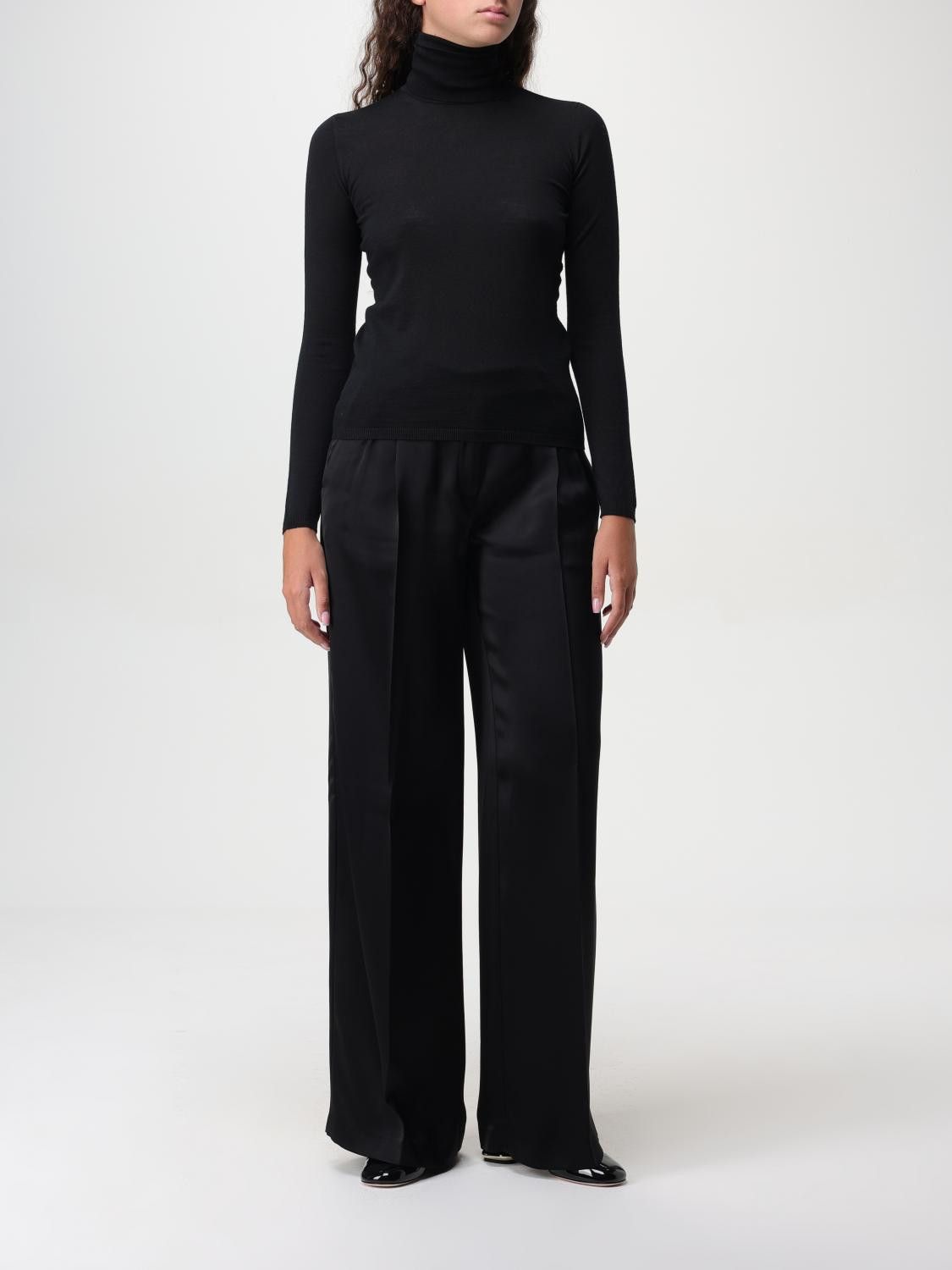 Max Mara Max Mara Sweater Woman Black Size XL / US 12-14 / IT 48-50 - 2 Thumbnail