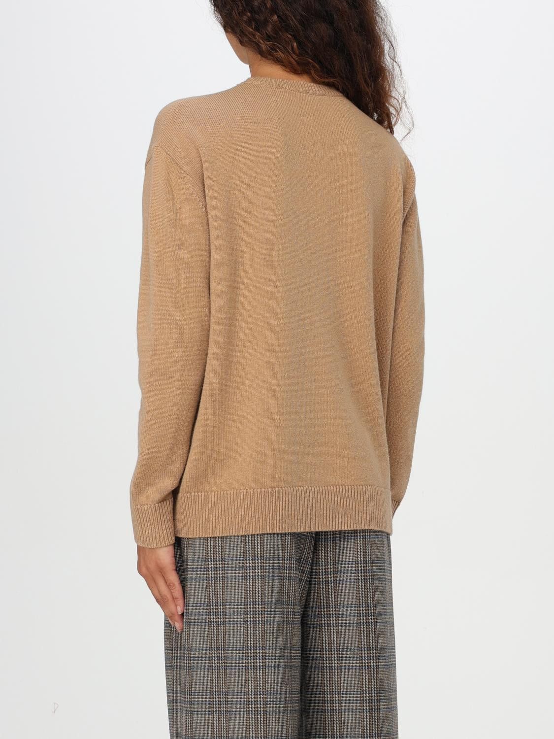 Max Mara Max Mara Sweater Woman Camel Size S / US 4 / IT 40 - 2 Thumbnail