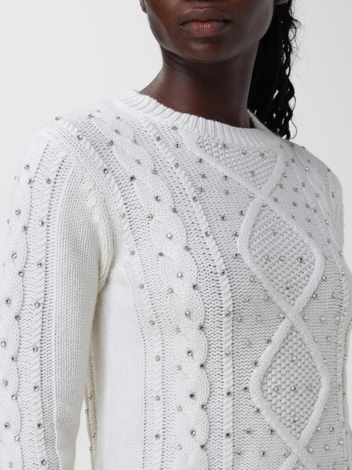Max Mara Max Mara Sweater Woman Yellow Cream Size M / US 6-8 / IT 42-44 - 4 Thumbnail