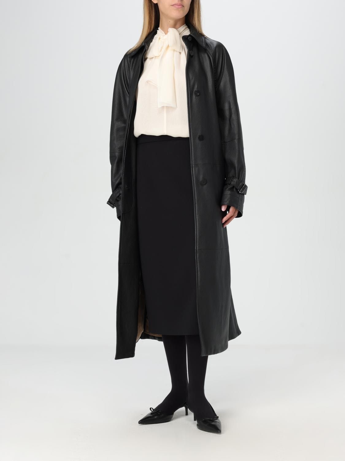 Max Mara Max Mara Jacket Woman Black Size M / US 6-8 / IT 42-44 - 2 Thumbnail