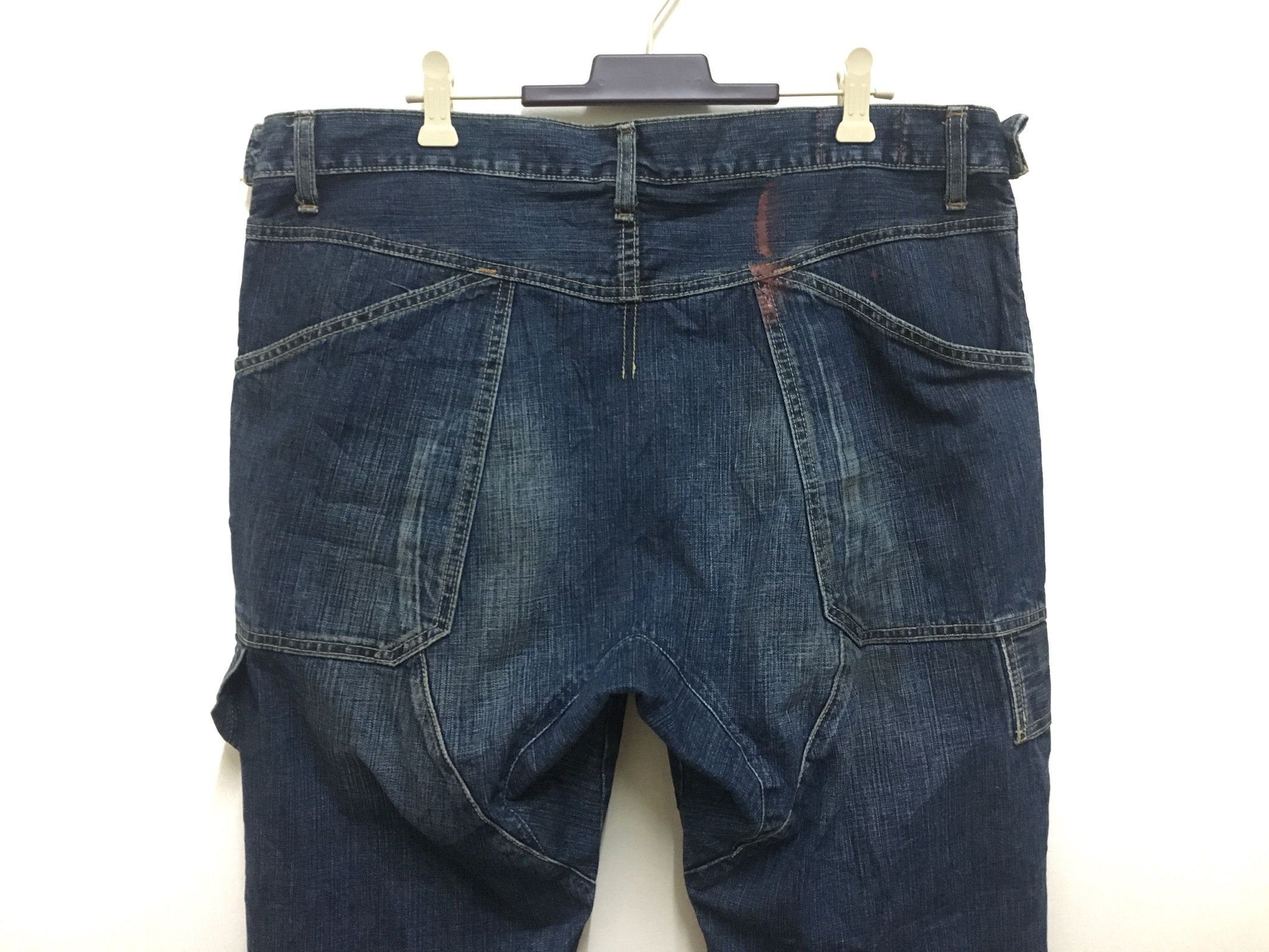 madHECTIC Real Madhectic Jean Denim Skate Worker Size US 37 - 5 Thumbnail