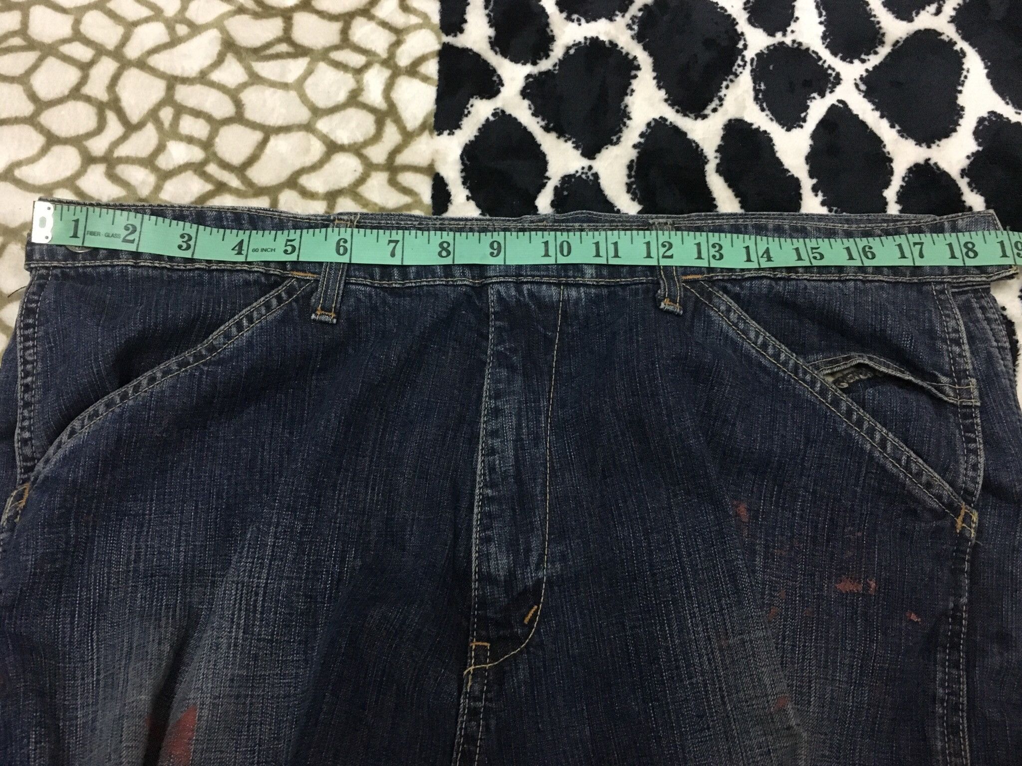 madHECTIC Real Madhectic Jean Denim Skate Worker Size US 37 - 13 Thumbnail