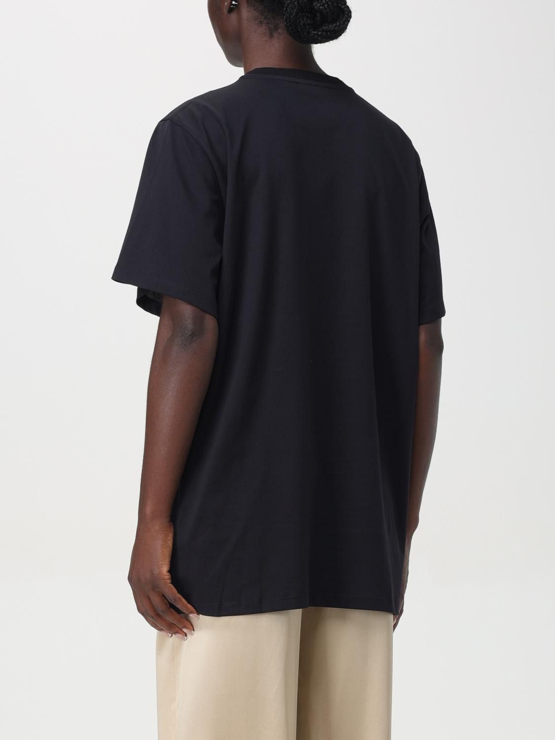 Max Mara Max Mara T-Shirt Woman Black Size XS / US 0-2 / IT 36-38 - 2 Thumbnail