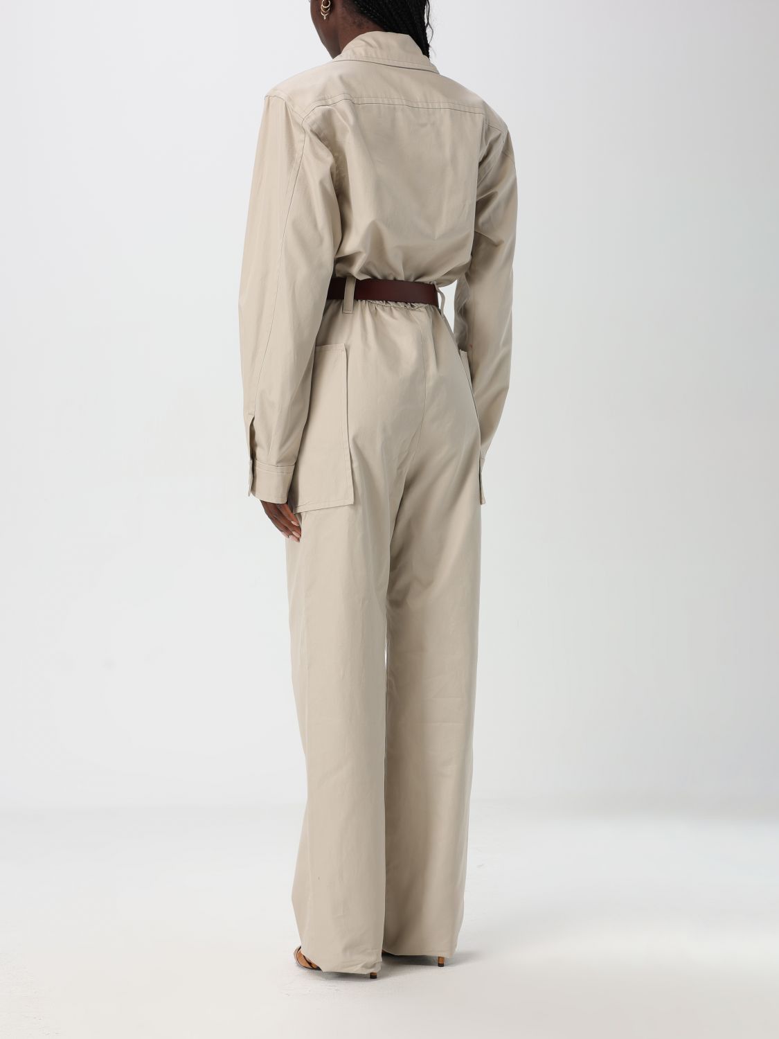Saint Laurent Paris Saint Laurent Dress Woman Beige Size XS / US 0-2 / IT 36-38 - 3 Thumbnail
