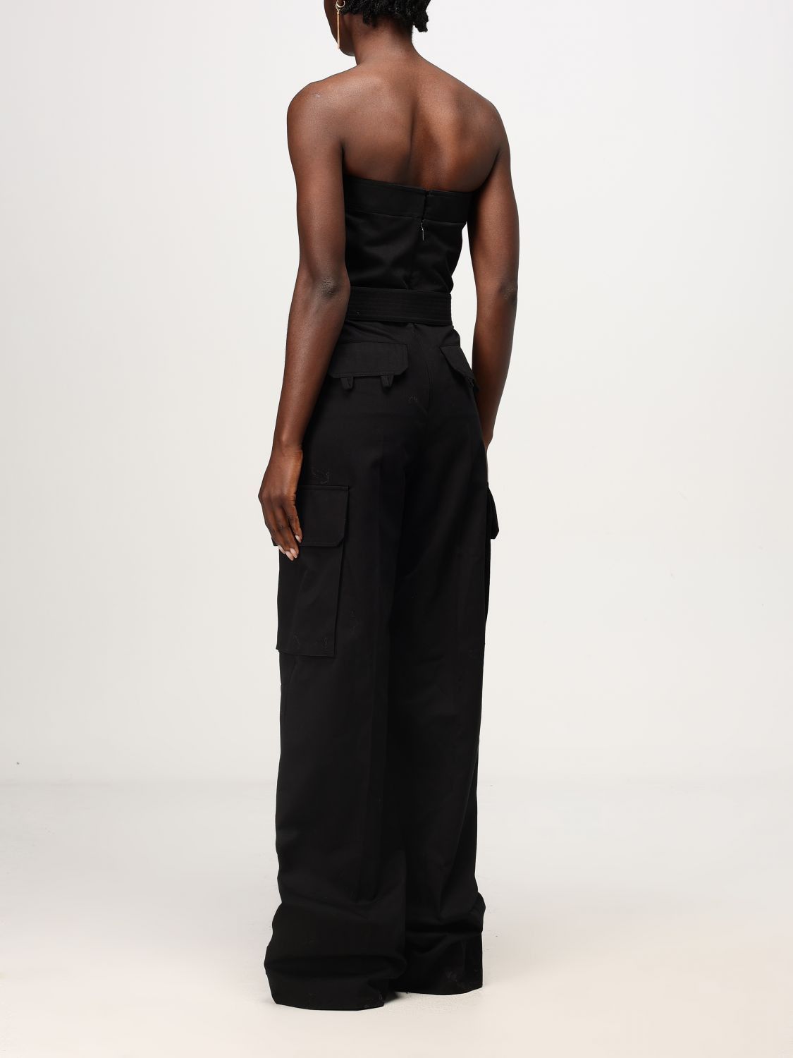Saint Laurent Paris Saint Laurent Jumpsuit Woman Black Size XS / US 0-2 / IT 36-38 - 2 Thumbnail