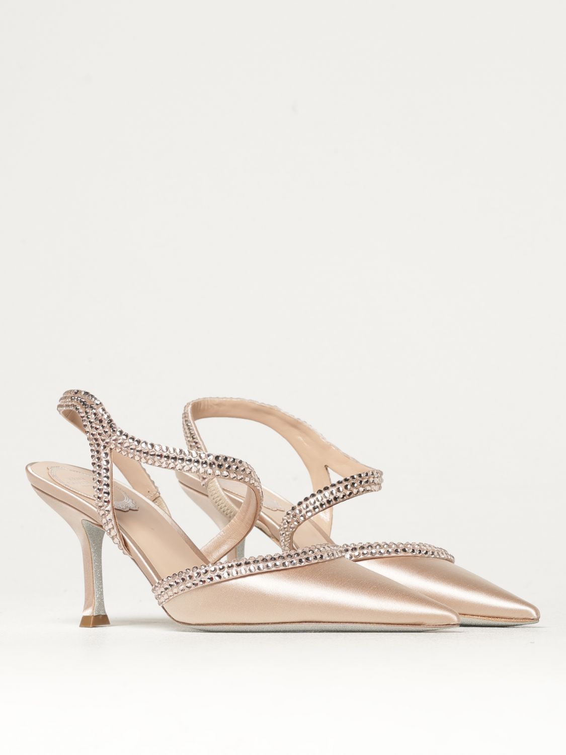 Rene Caovilla Rene Caovilla High Heel Shoes Woman Blush Pink Size US 7.5 / IT 37.5 - 2 Thumbnail