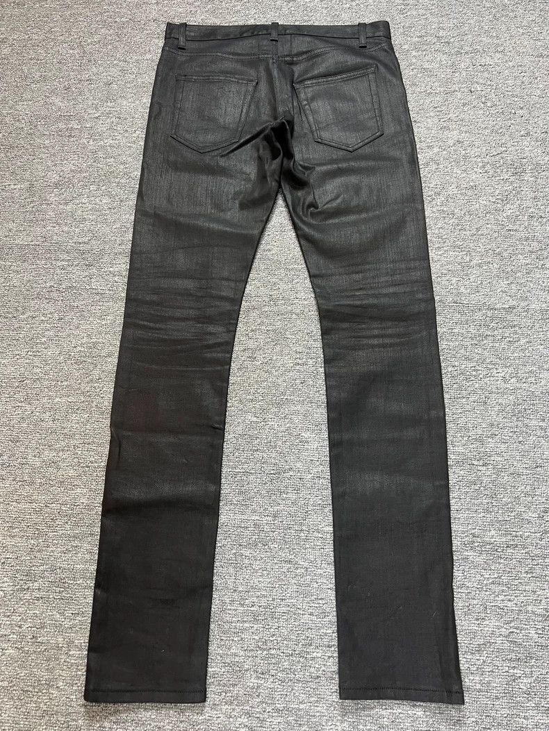 Saint Laurent Paris Saint Laurent slp14fwD02 brushed wax jeans  