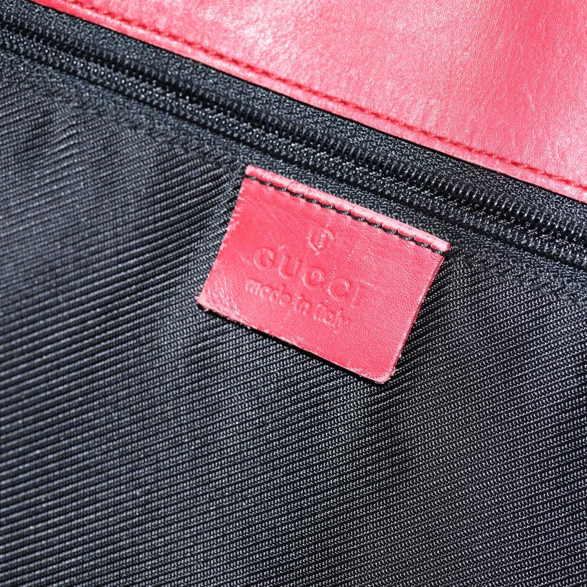 Gucci Gg Canvas Red Canvas Tote Bag (Pre-Owned) Size ONE SIZE - 8 Thumbnail