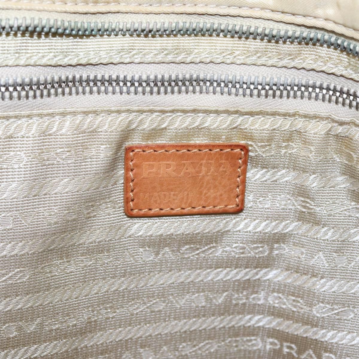 Prada White Synthetic Tote Bag (Pre-Owned) Size ONE SIZE - 7 Thumbnail