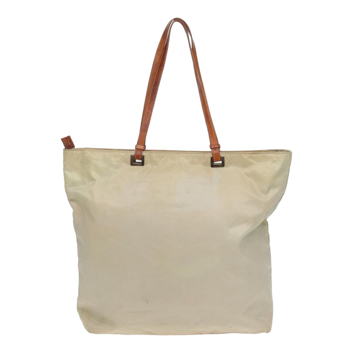 Prada White Synthetic Tote Bag (Pre-Owned) Size ONE SIZE - 2 Thumbnail