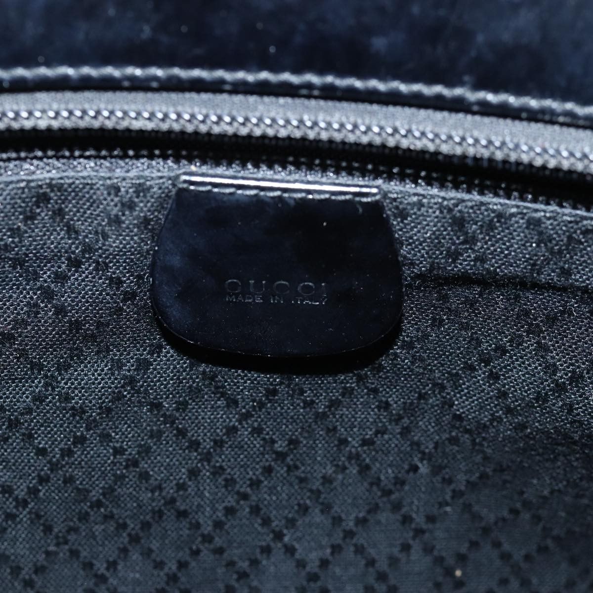 Gucci Bamboo Black Canvas Handbag (Pre-Owned) Size ONE SIZE - 7 Thumbnail