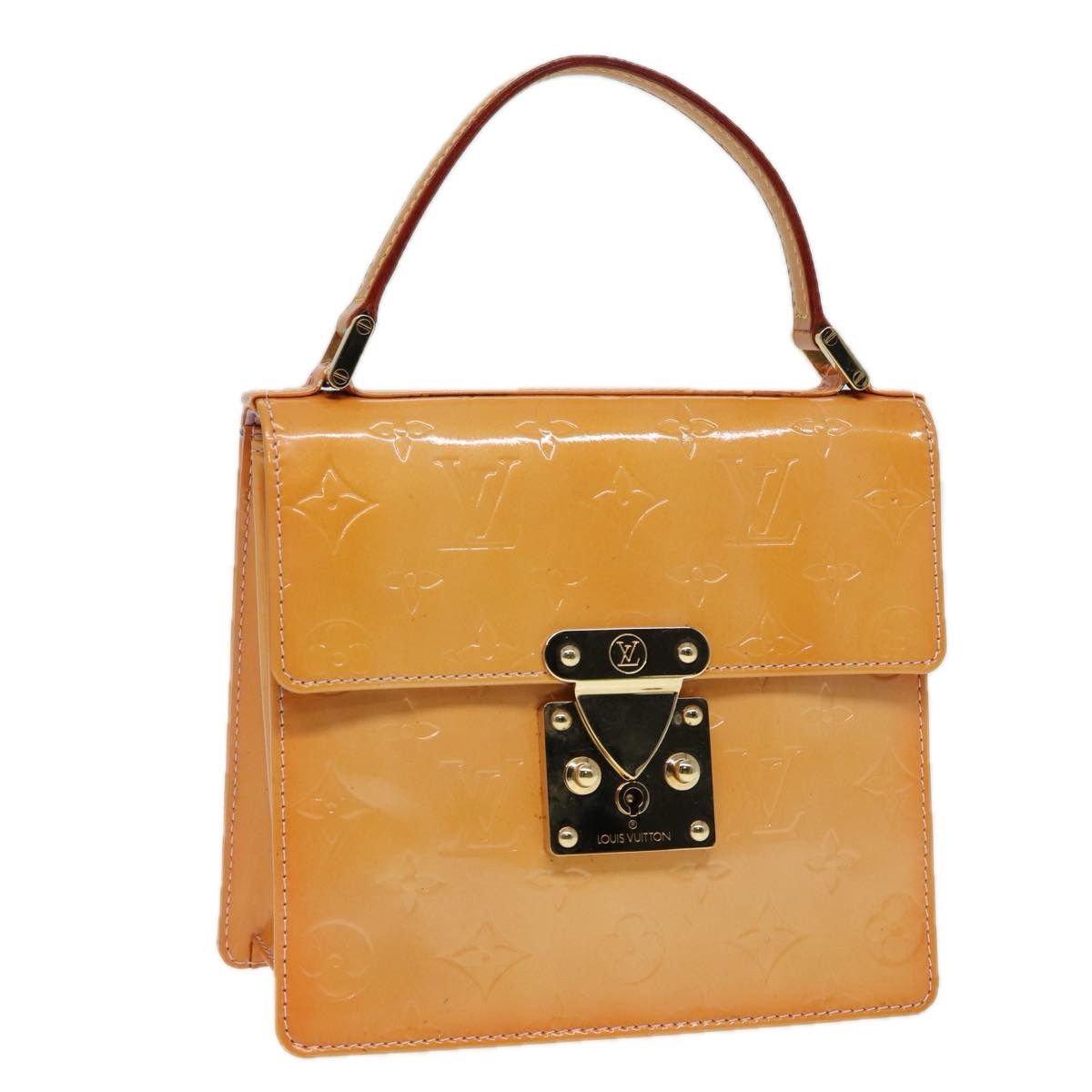 Louis Vuitton Spring Street Camel Patent Leather Handbag (Pre-Owned) Size ONE SIZE - 12 Thumbnail