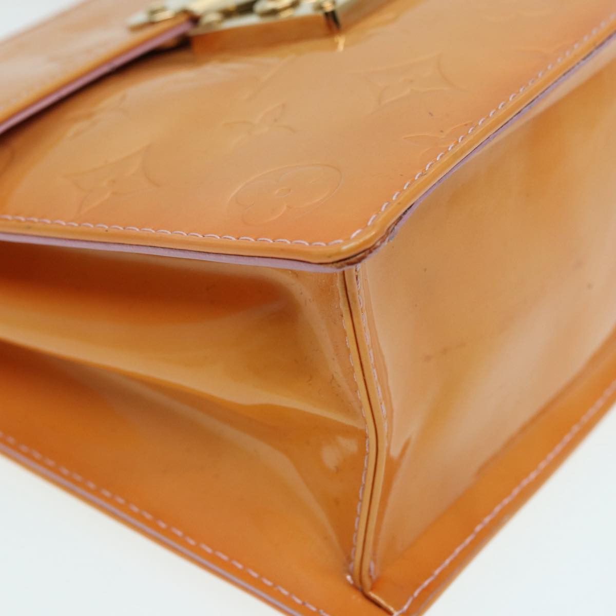 Louis Vuitton Spring Street Camel Patent Leather Handbag (Pre-Owned) Size ONE SIZE - 16 Thumbnail