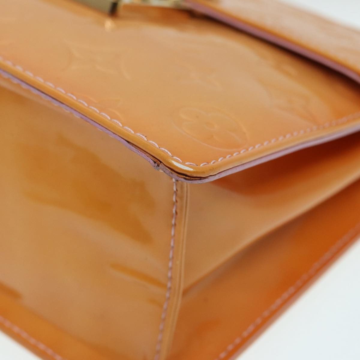 Louis Vuitton Spring Street Camel Patent Leather Handbag (Pre-Owned) Size ONE SIZE - 17 Thumbnail