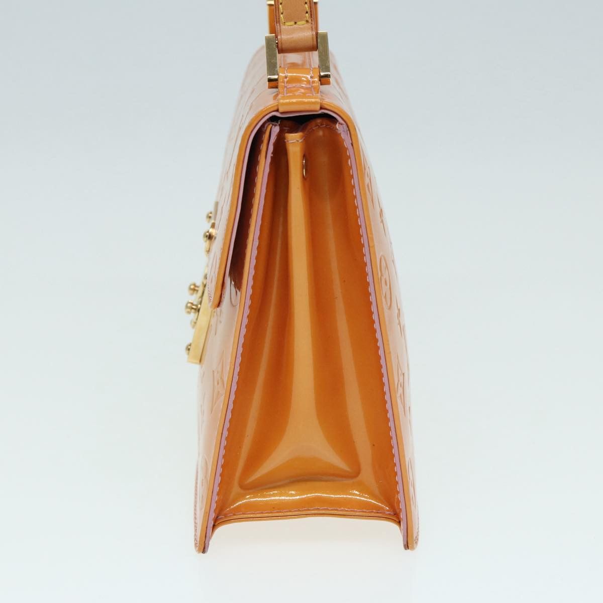 Louis Vuitton Spring Street Camel Patent Leather Handbag (Pre-Owned) Size ONE SIZE - 3 Thumbnail
