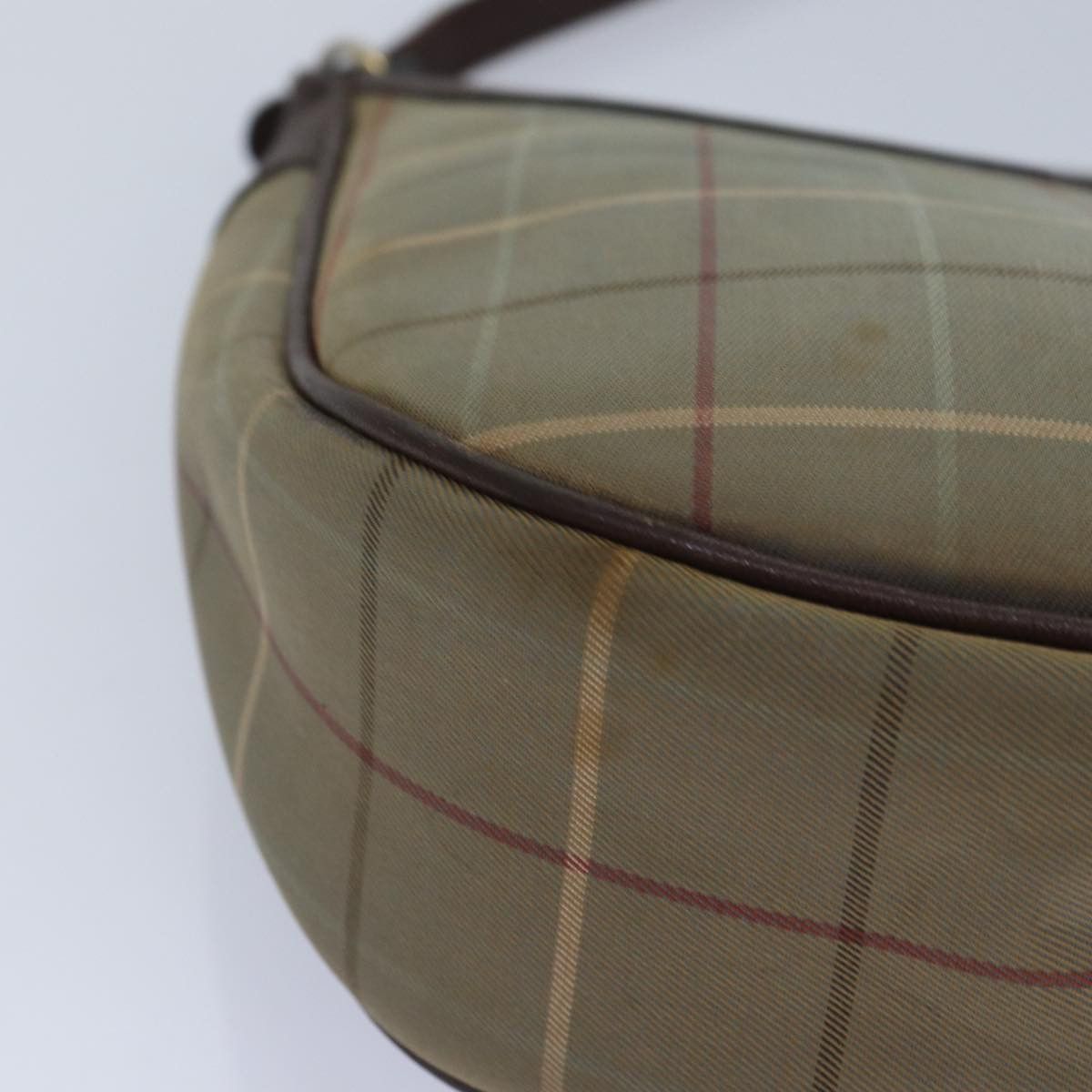 Burberry Nova Check Brown Canvas Shoulder Bag (Pre-Owned) Size ONE SIZE - 11 Thumbnail
