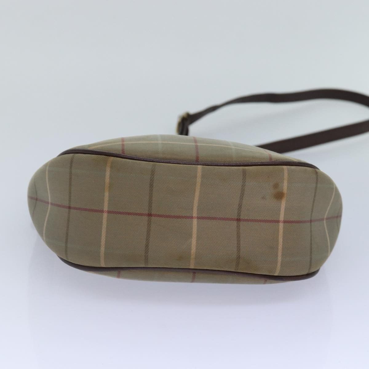 Burberry Nova Check Brown Canvas Shoulder Bag (Pre-Owned) Size ONE SIZE - 3 Thumbnail
