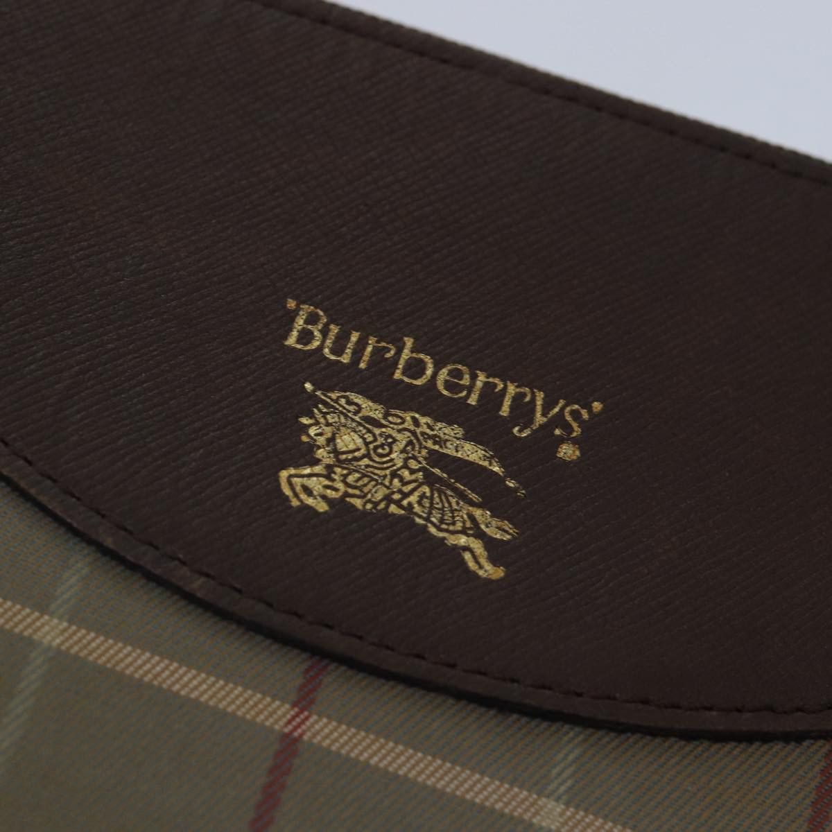 Burberry Nova Check Brown Canvas Shoulder Bag (Pre-Owned) Size ONE SIZE - 16 Thumbnail