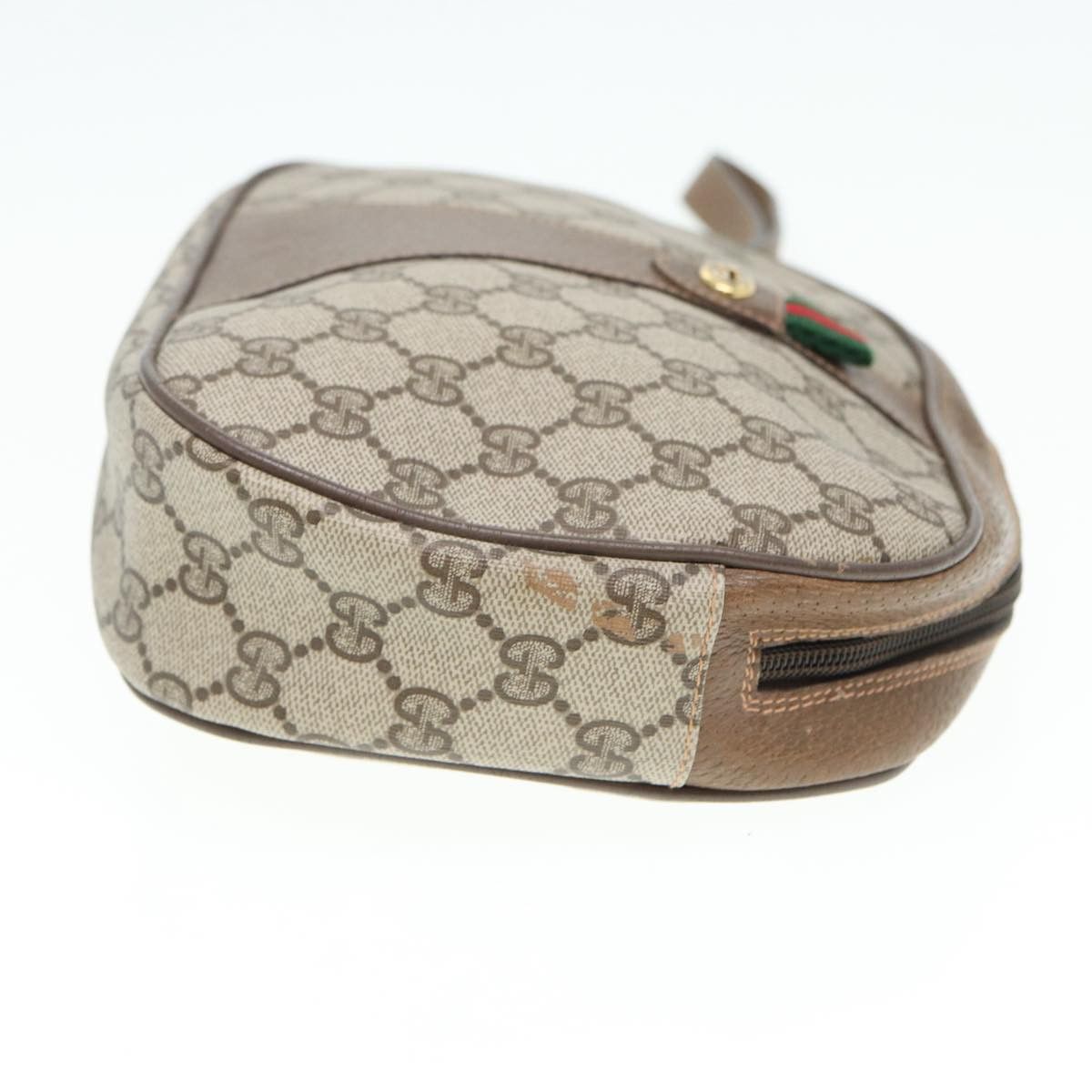 Gucci Gg Supreme Beige Plastic Clutch Bag (Pre-Owned) Size ONE SIZE - 11 Thumbnail