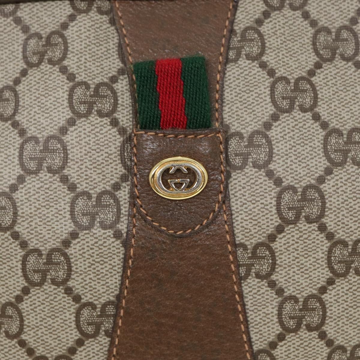 Gucci Gg Supreme Beige Plastic Clutch Bag (Pre-Owned) Size ONE SIZE - 16 Thumbnail