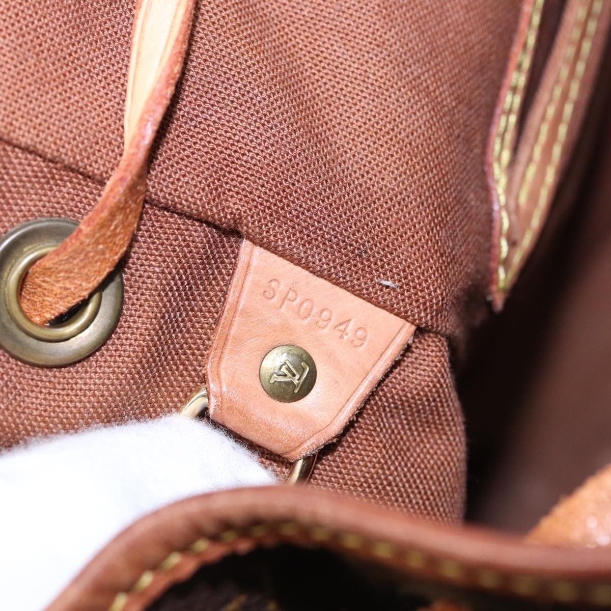 Louis Vuitton Montsouris Mm Brown Canvas Backpack Bag (Pre-Owned) Size ONE SIZE - 6 Thumbnail