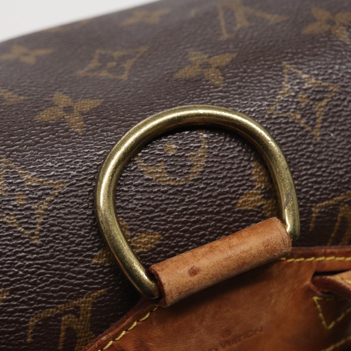 Louis Vuitton Montsouris Mm Brown Canvas Backpack Bag (Pre-Owned) Size ONE SIZE - 18 Thumbnail