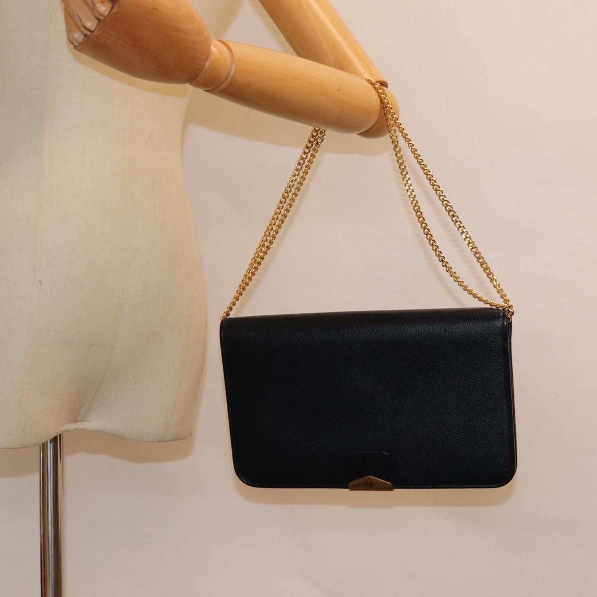 Dior Black Leather Shoulder Bag (Pre-Owned) Size ONE SIZE - 10 Thumbnail