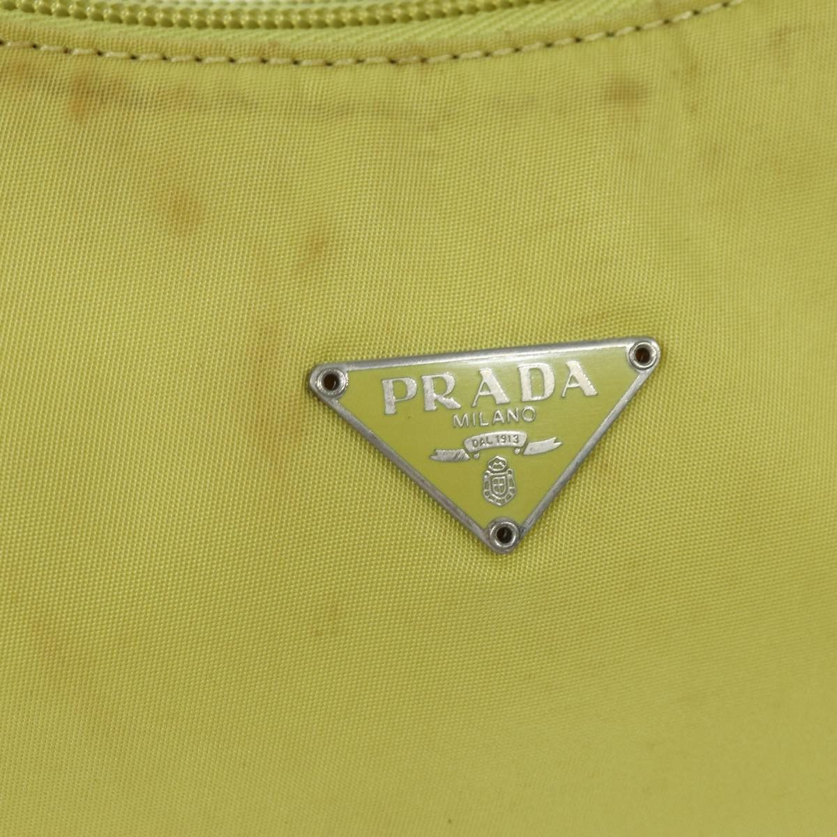 Prada Re-Edition Yellow Synthetic Clutch Bag (Pre-Owned) Size ONE SIZE - 17 Thumbnail