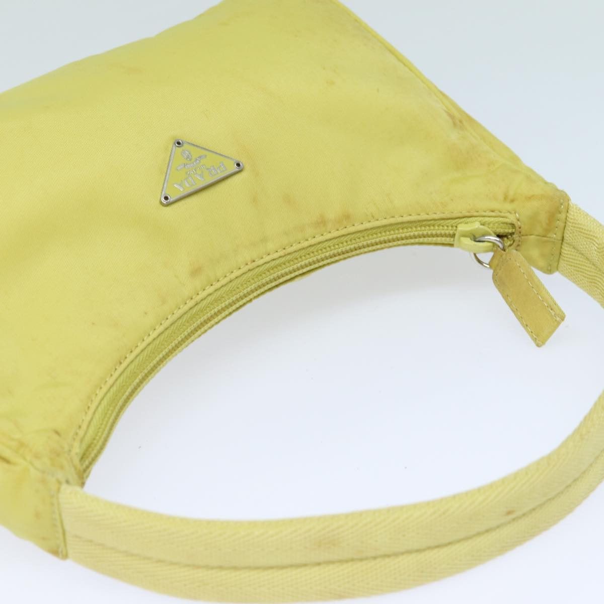 Prada Re-Edition Yellow Synthetic Clutch Bag (Pre-Owned) Size ONE SIZE - 4 Thumbnail
