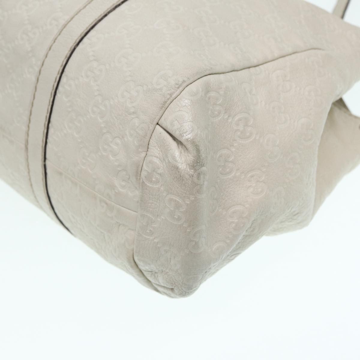 Gucci ssima White Canvas Handbag (Pre-Owned) Size ONE SIZE - 9 Thumbnail