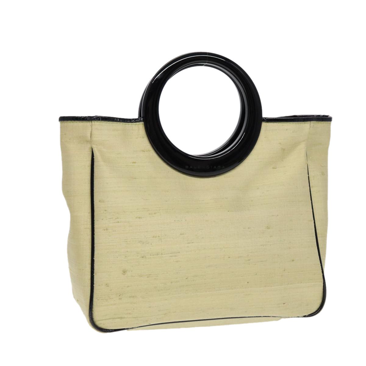 Balenciaga City Yellow Canvas Handbag (Pre-Owned) Size ONE SIZE - 10 Thumbnail
