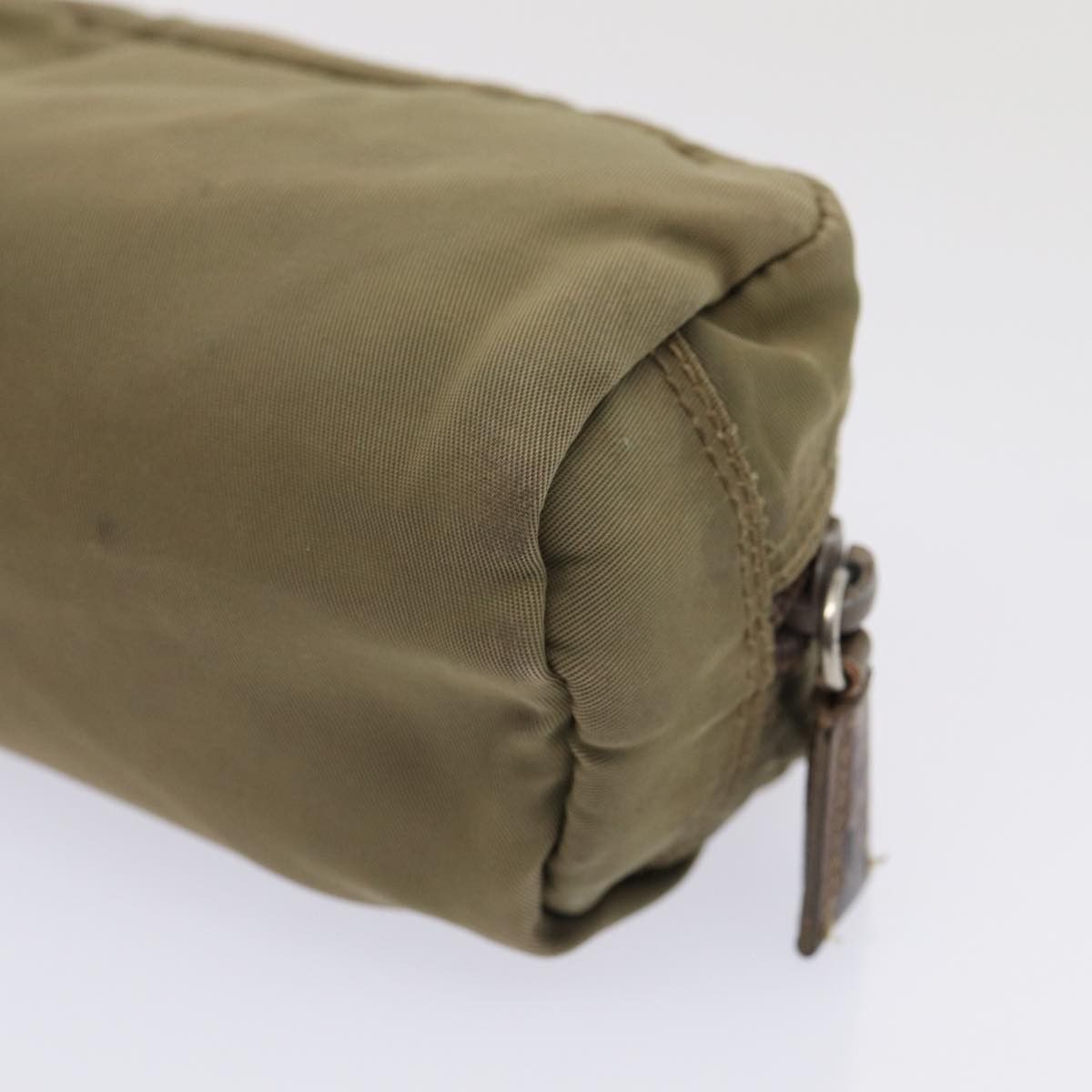 Prada Tessuto Khaki Synthetic Clutch Bag (Pre-Owned) Size ONE SIZE - 13 Thumbnail