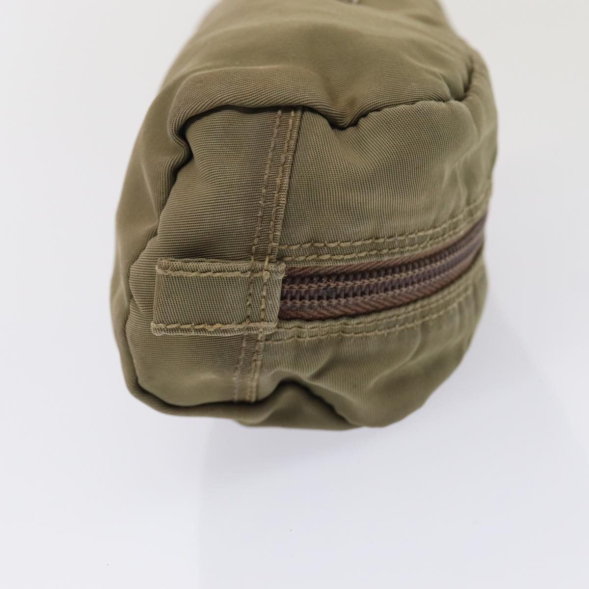 Prada Tessuto Khaki Synthetic Clutch Bag (Pre-Owned) Size ONE SIZE - 9 Thumbnail