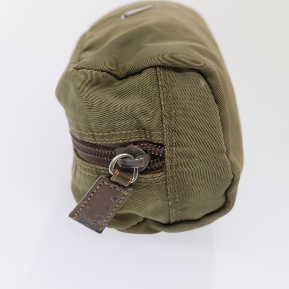 Prada Tessuto Khaki Synthetic Clutch Bag (Pre-Owned) Size ONE SIZE - 8 Thumbnail