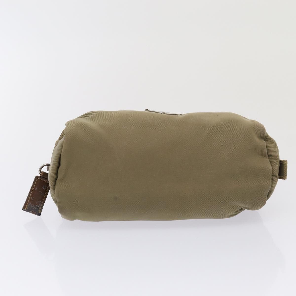 Prada Tessuto Khaki Synthetic Clutch Bag (Pre-Owned) Size ONE SIZE - 3 Thumbnail