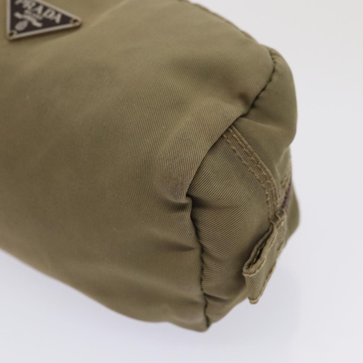 Prada Tessuto Khaki Synthetic Clutch Bag (Pre-Owned) Size ONE SIZE - 12 Thumbnail