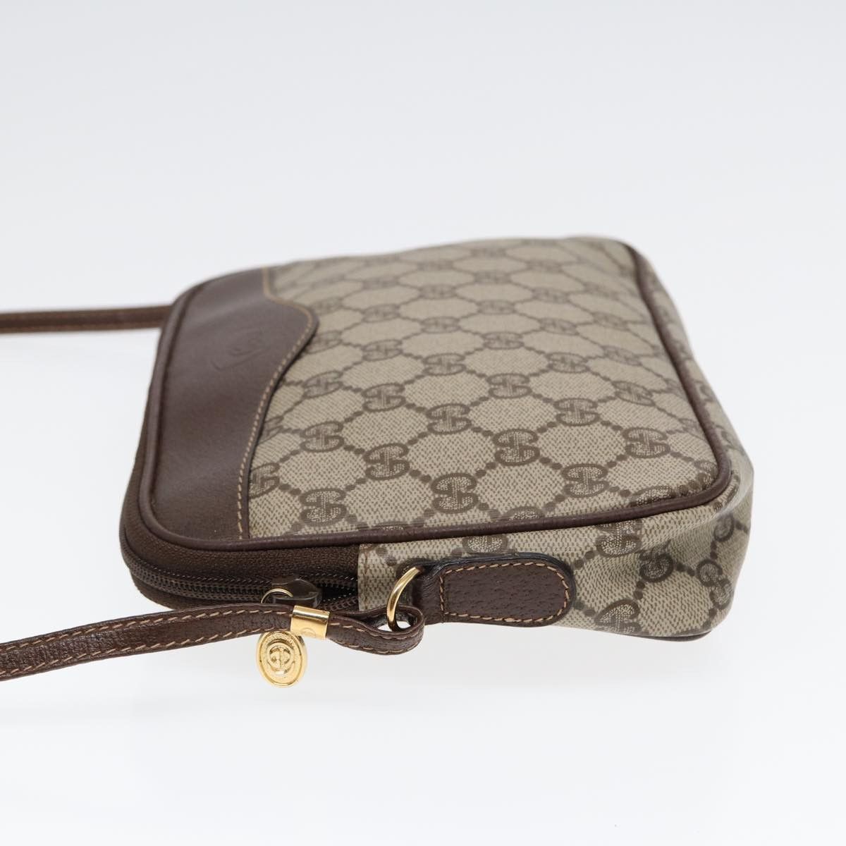 Gucci Gg Canvas Beige Canvas Shoulder Bag (Pre-Owned) Size ONE SIZE - 3 Thumbnail