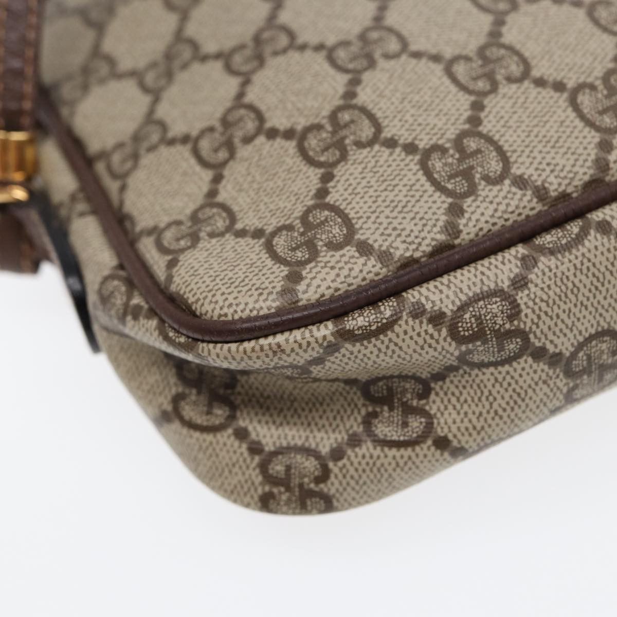 Gucci Gg Canvas Beige Canvas Shoulder Bag (Pre-Owned) Size ONE SIZE - 9 Thumbnail