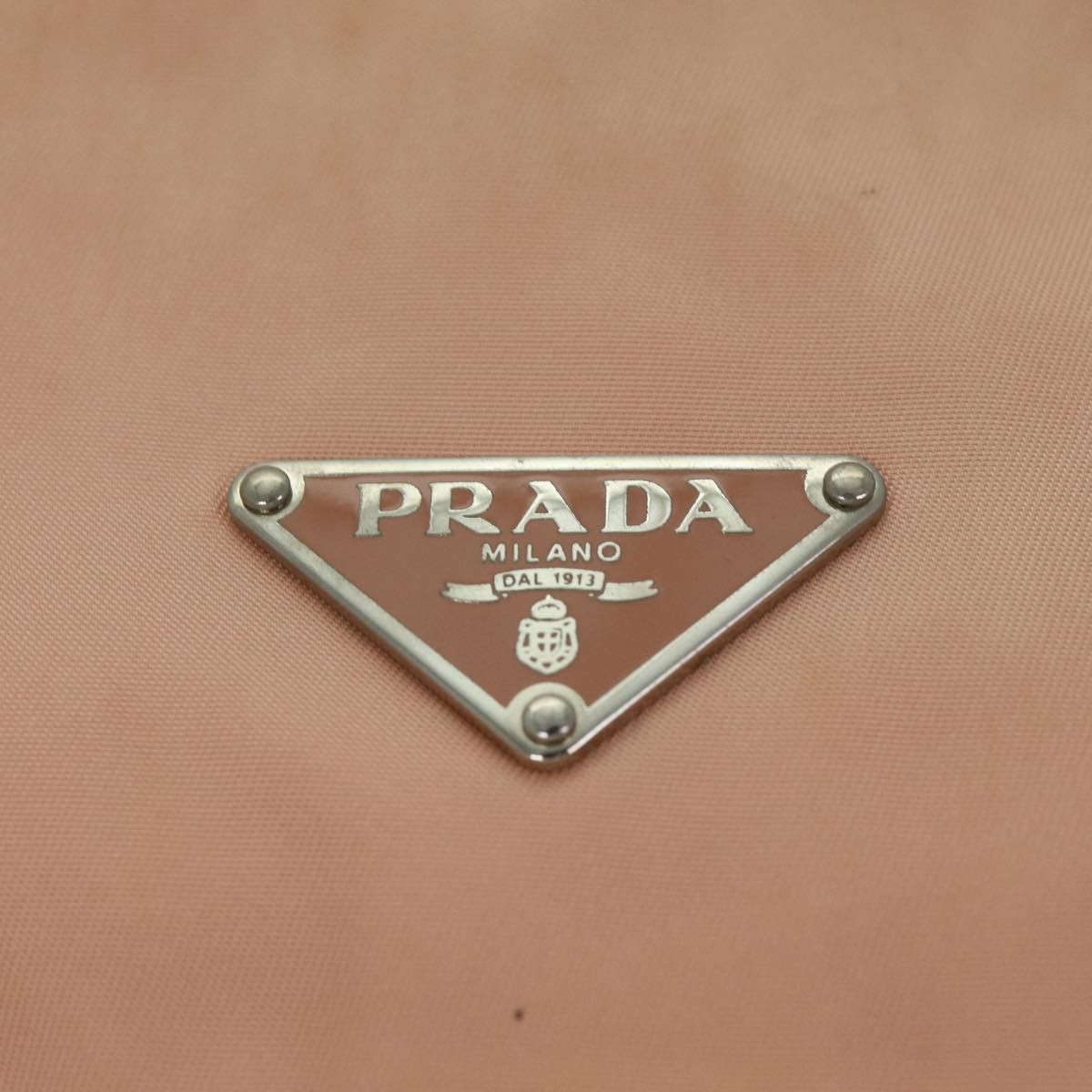 Prada Tessuto Pink Synthetic Shoulder Bag (Pre-Owned) Size ONE SIZE - 17 Thumbnail
