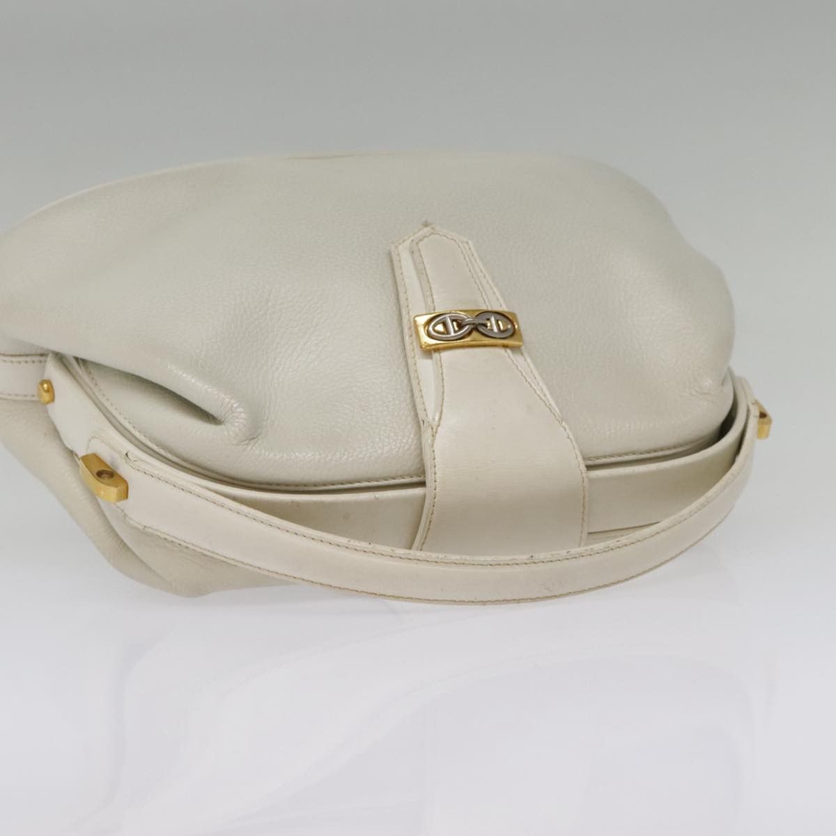 Gucci White Leather Shoulder Bag (Pre-Owned) Size ONE SIZE - 5 Thumbnail