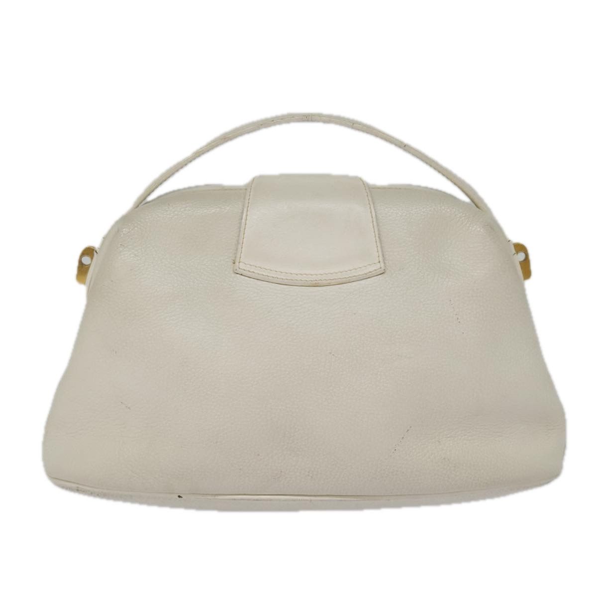 Gucci White Leather Shoulder Bag (Pre-Owned) Size ONE SIZE - 2 Thumbnail